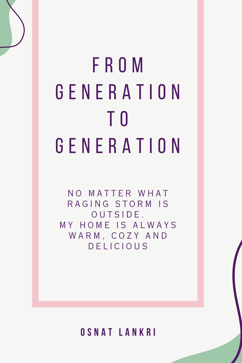 "From Generation to Generation" CookBook - Digital Version